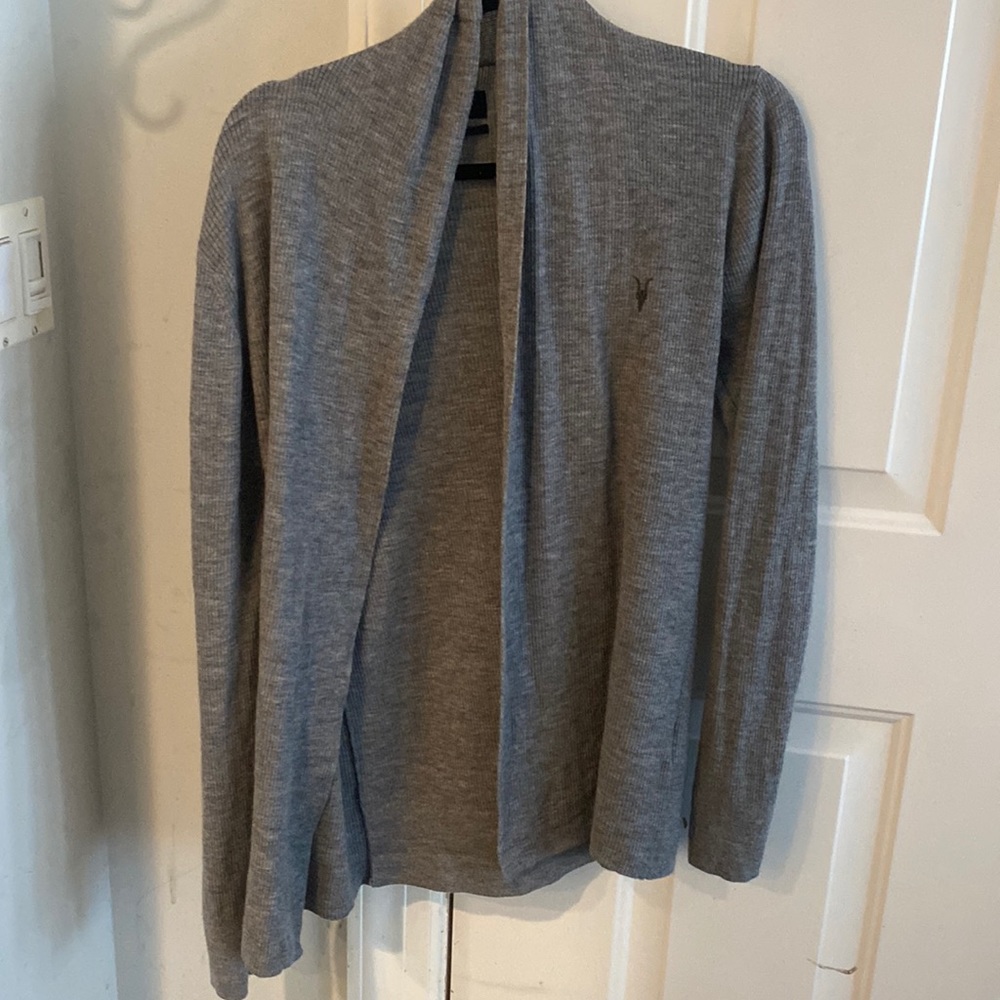 All Saints cardigan. Men’s small. Grey